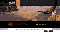Desktop Screenshot of mc-rejser.dk